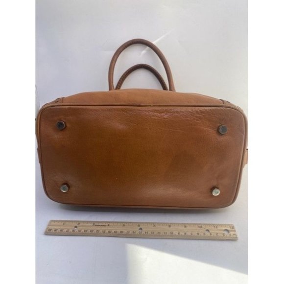 Rebecca Minkoff Weave Tassle Tan Leather Shoulder Bag - Picture 3 of 12